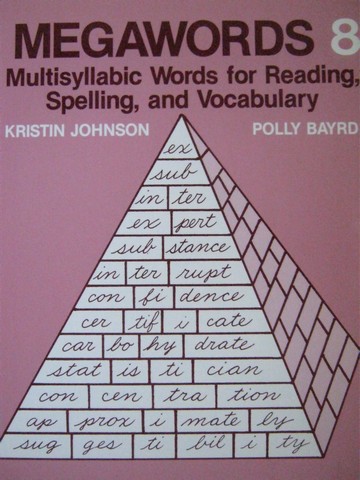 (image for) Megawords 8 (P) by Kristin Johnson & Polly Bayrd