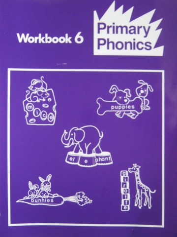 (image for) Primary Phonics Workbook 6 (Spiral) by Barbara W Makar