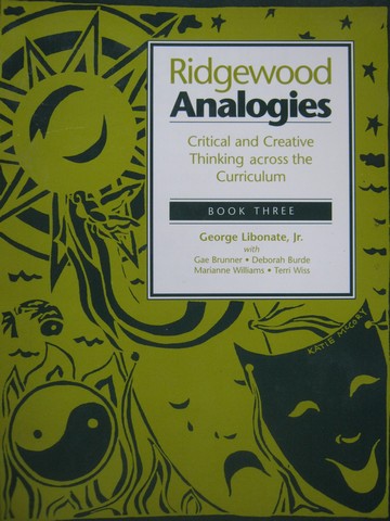 (image for) Ridgewood Analogies Book 3 (P) by Libonate, Jr., Brunner, Burde,