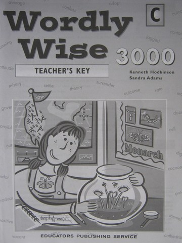 (image for) Wordly Wise 3000 Book C Teacher's Key (TE)(P) by Hodkinson &