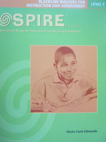 (image for) SPIRE 3rd Edition 1 Blackline Master (P) by Sheila Clark-Edmands