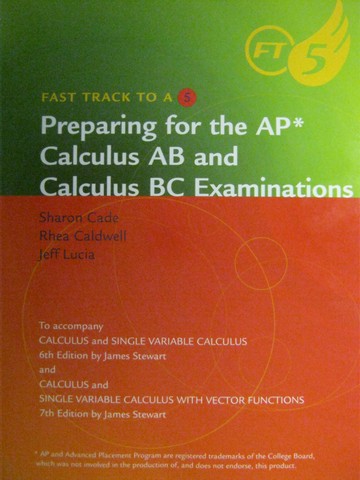 (image for) FT5 Preparing for the AP Calculus AB & BC Examinations (P)