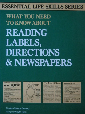 (image for) What You Need to Know About Reading Labels Directions (P)