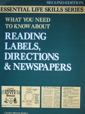 (image for) What You Need to Know About Reading Labels Directins 2e (P)