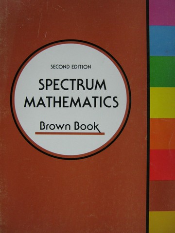 (image for) Spectrum Mathematics Brown Book Grade 2 2nd Edition (P)