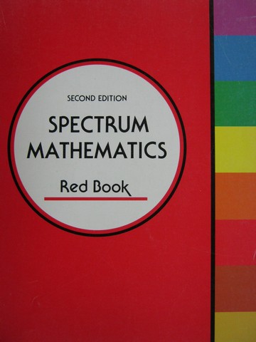 (image for) Spectrum Mathematics Red Book 2nd Edition (P) by Richards,