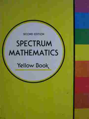 (image for) Spectrum Mathematics Yellow Book 2e (P) by Thomas Richards
