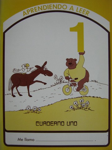 (image for) Aprendiendo a Leer Cuaderno uno 1 (P) by Juarez, Peck, Trevino