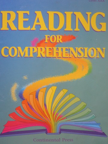 (image for) Reading for Comprehension Level AAA (P) by Capriola & Swensen
