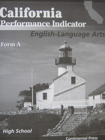 (image for) California Performance Indicator English-Language Arts A (CA)(P)