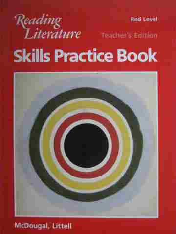 (image for) Reading Literature 7 Red Level Skills Practice Book TE (TE)(P)