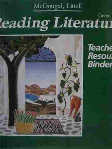 (image for) Reading Literature 8 Green Level Teacher's Resource Binder (TE)(Binder)