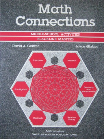 (image for) Math Connections Middle-School Activities BLM (P) by Glatzer,