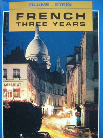 (image for) French 3 Years Workbook (P) by Eli Blume & Gail Stein - Click Image to Close