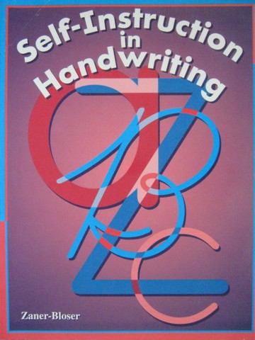 (image for) Self-Instruction in Handwriting (P)