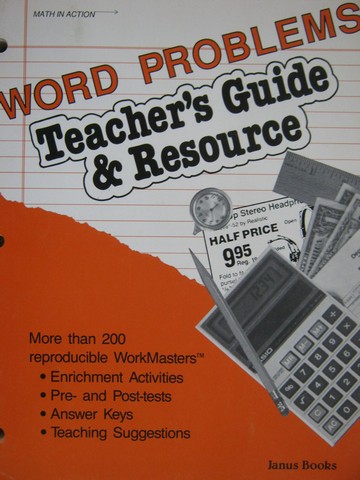(image for) Math in Action Word Problems Teacher's Guide & Resource (P)