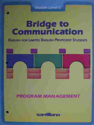 (image for) Bridge to Communication Middle C Program Management (P)