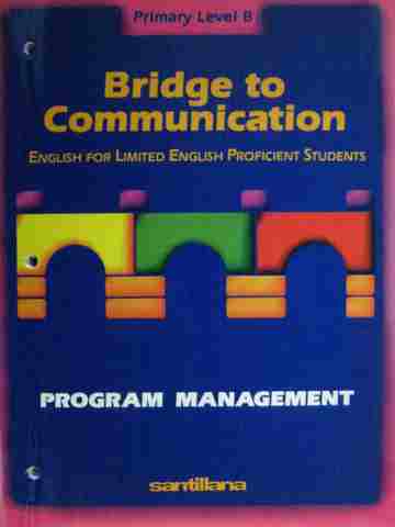 (image for) Bridge to Communication Primary B Program Management (P)