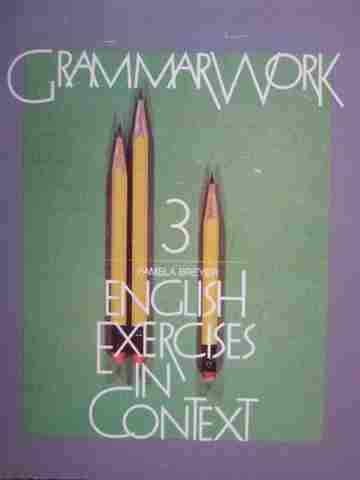 (image for) GrammarWork 3 English Exercises in Context (P) by Breyer