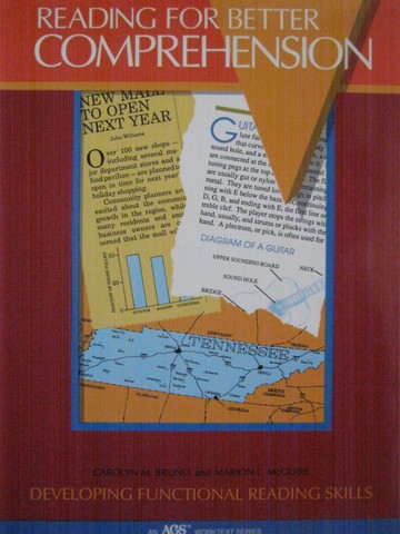 (image for) AGS Reading for Better Comprehension (P) by Bruno & McGuire