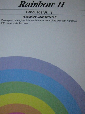 (image for) Rainbow 2 Language Skills Vocabulary Development 2 (Spiral)