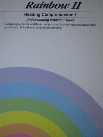 (image for) Rainbow 2 Reading Comprehension 1 Understanding What (Spiral)