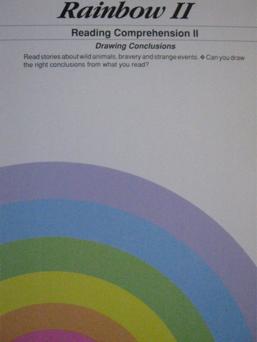(image for) Rainbow 2 Reading Comprehension 2 Drawing Conclusions (Spiral)