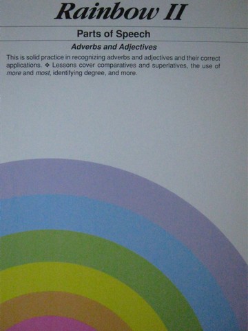 (image for) Rainbow 2 Parts of Speech Adverbs & Adjectives (Spiral)