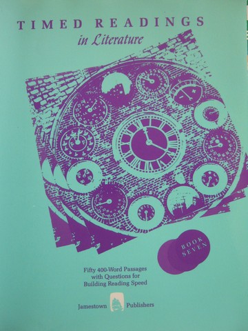 (image for) Timed Readings in Literature Book 7 Level J (P) by Edward Spargo