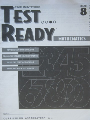 (image for) Test Ready 8 3e Mathematics (P) by Enright & Jones