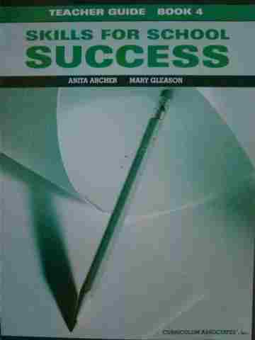 (image for) Skills for School Success Book 4 TG (TE)(Spiral) by Archer,
