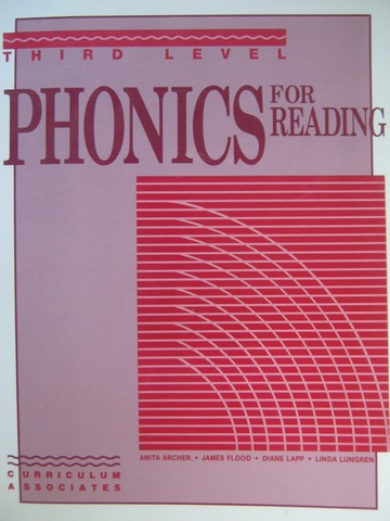 (image for) Phonics for Reading 3rd Level (P) by Archer, Flood, Lapp,