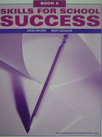 (image for) Skills for School Success Book 5 2002 (P) by Archer & Gleason