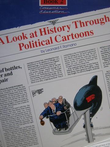 (image for) A Look at History Through Political Cartoons Book 2 (P)