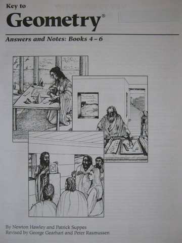 (image for) Key to Geometry Books 4-6 Answers & Notes (P) by Hawley,