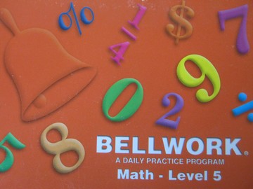 (image for) Bellwork Math 5 (P) by De Pue, Kinney, Ashcraft, & De Pue