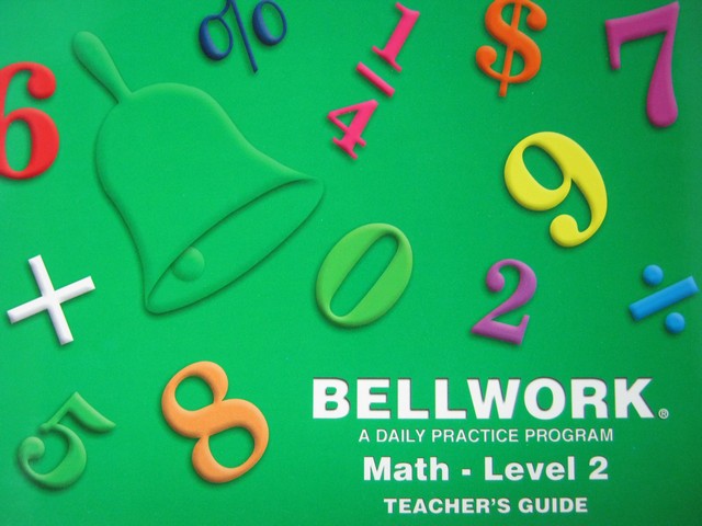 (image for) Bellwork Math 2 TG (TE)(P) by De Pue, Kinney, & De Pue