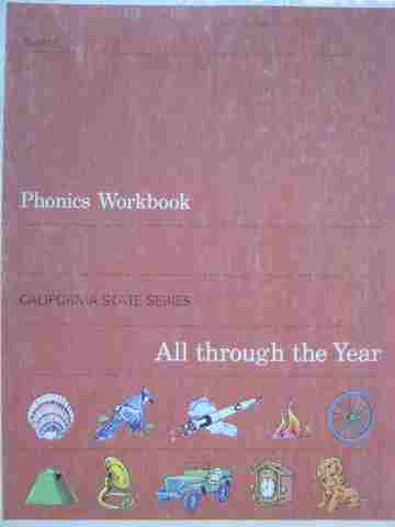 (image for) All through the Year Phonics Workbook (P) by Mabel O'Donnell