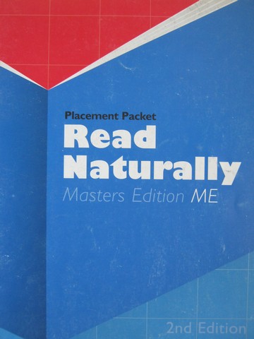 (image for) Read Naturally ME Placement Packet 2nd Edition (P)