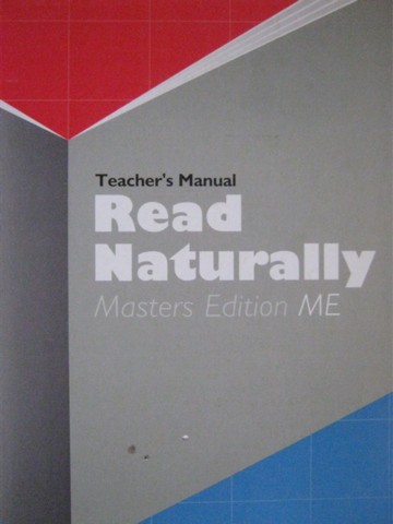 (image for) Read Naturally ME Teacher's Manual (TE)(P)