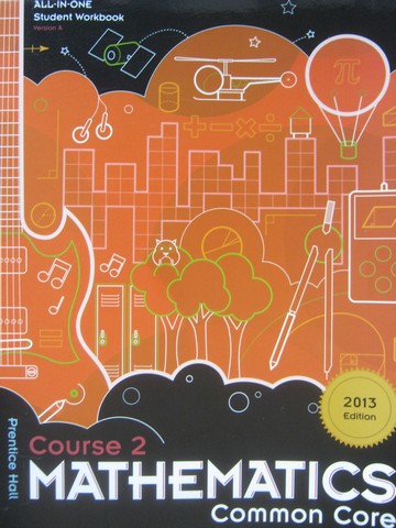 (image for) Mathematics Course 2 Common Core All-in-One Workbook A (P)