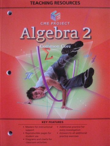 (image for) CME Algebra 2 Common Core Teaching Resources (TE)(P)