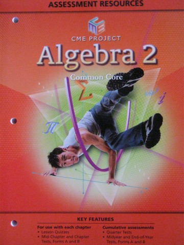 (image for) CME Algebra 2 Common Core Assessment Resources (P)