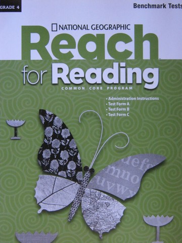 (image for) Reach for Reading Common Core 4 Benchmark Tests (P)