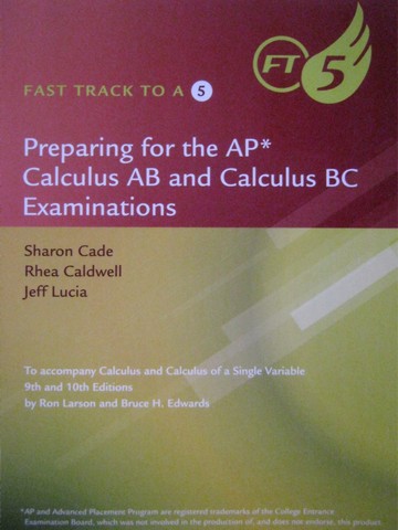 (image for) FT5 Preparing for the AP Calculus AB & BC Examinations (P)