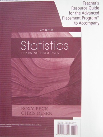 (image for) Statistics Learning from Data AP Edition TRG (TE)(Binder)