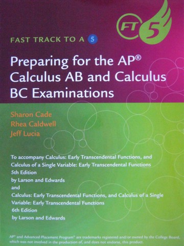 (image for) FT5 Preparing for the AP Calculus AB & BC Examinations (P)