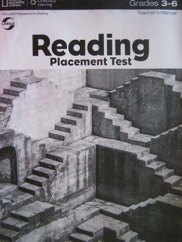 (image for) Reading Placement Test Grades 3-6 TM (TE)(P)