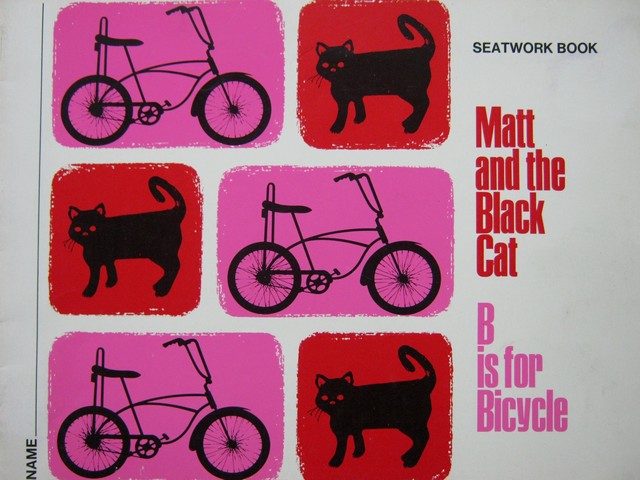 (image for) Matt & the Black Cat / B is for Bicycle Seatwork Book (P) - Click Image to Close