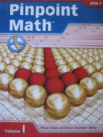 (image for) Pinpoint Math F Volume I Student Booklet (CA)(P)